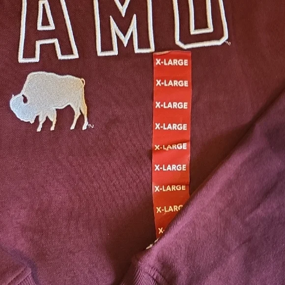 Champion Men's Burgundy Crewneck Sweater - Picture 5 of 10